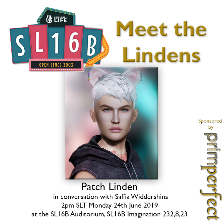 Talks at SL16B: Meet the Lindens: Patch